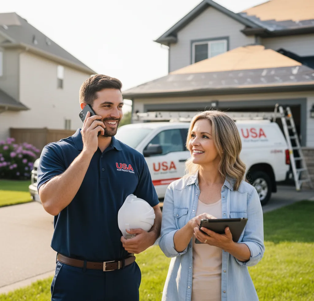 USA Roof Repair Experts customer support in Piru